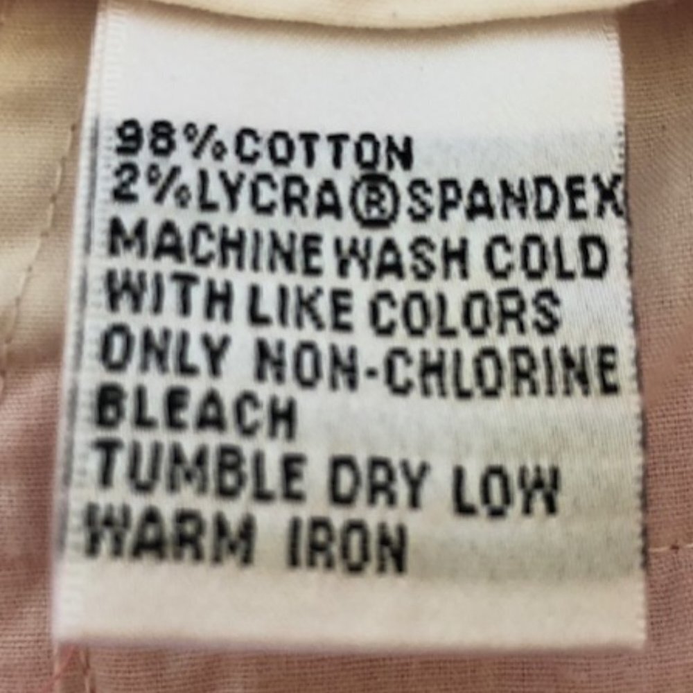 TALBOTS Stretch Pink Cotton Chino Ankle Pants 12 - Picture 11 of 16